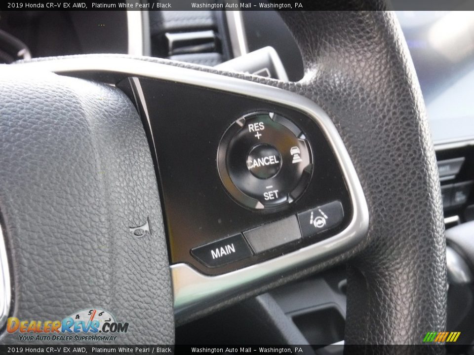 2019 Honda CR-V EX AWD Platinum White Pearl / Black Photo #23