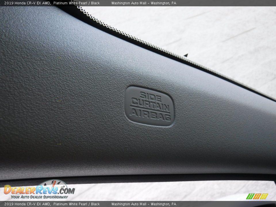 2019 Honda CR-V EX AWD Platinum White Pearl / Black Photo #25