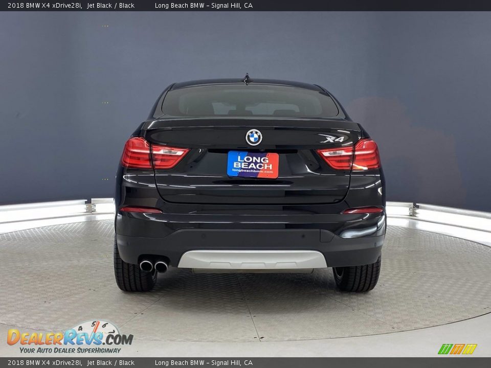 2018 BMW X4 xDrive28i Jet Black / Black Photo #4