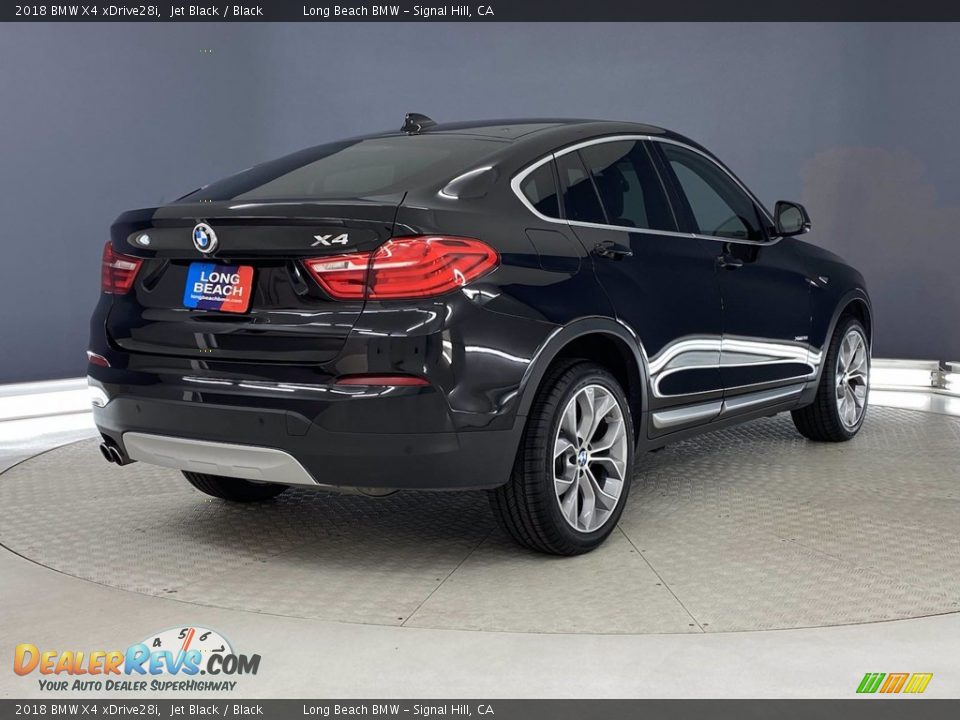 2018 BMW X4 xDrive28i Jet Black / Black Photo #5