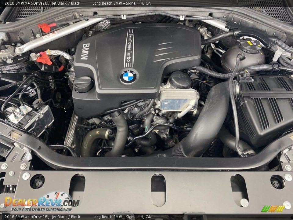 2018 BMW X4 xDrive28i Jet Black / Black Photo #12