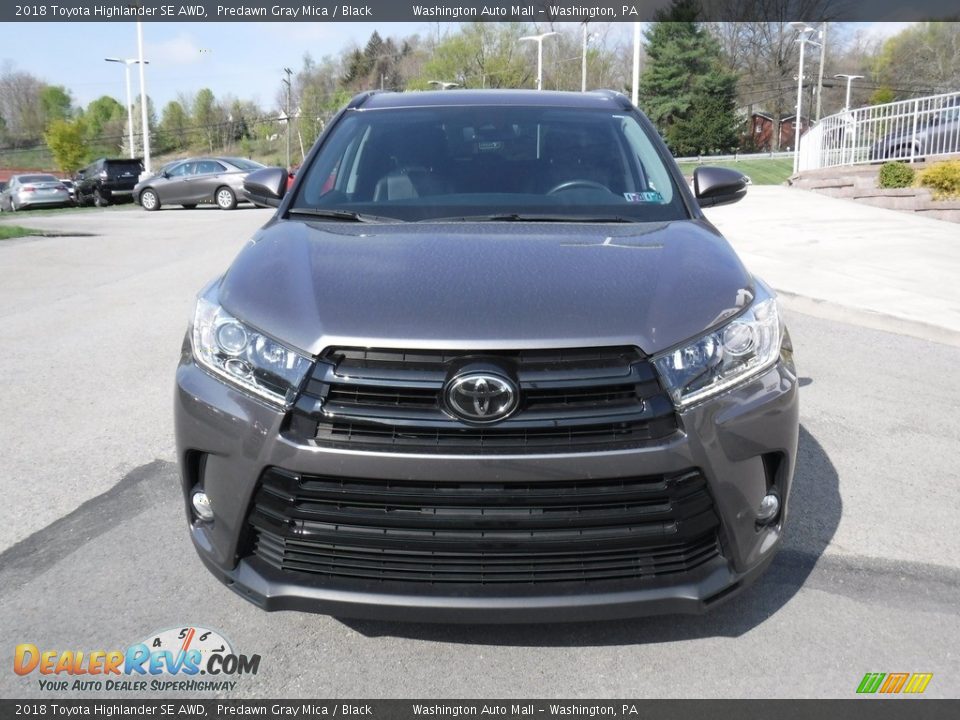 2018 Toyota Highlander SE AWD Predawn Gray Mica / Black Photo #12