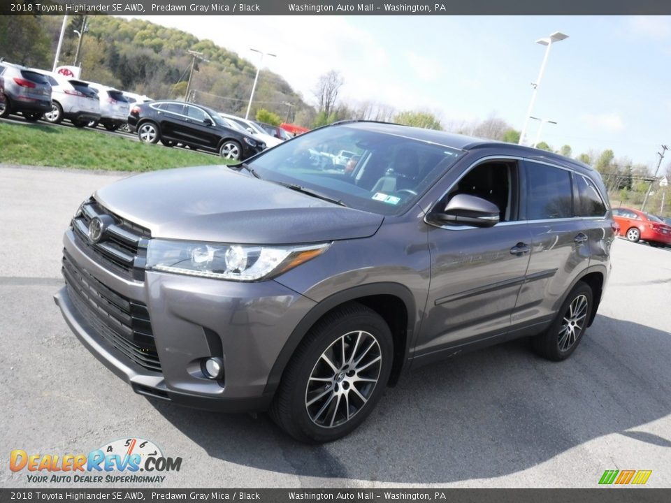 2018 Toyota Highlander SE AWD Predawn Gray Mica / Black Photo #13