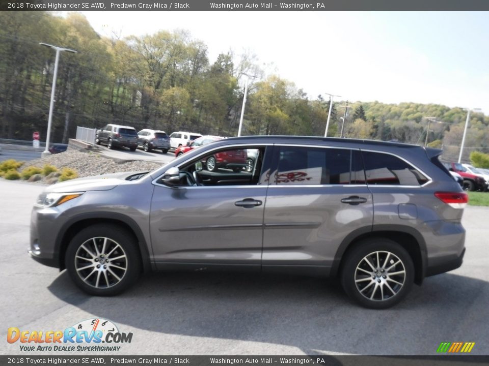 2018 Toyota Highlander SE AWD Predawn Gray Mica / Black Photo #14