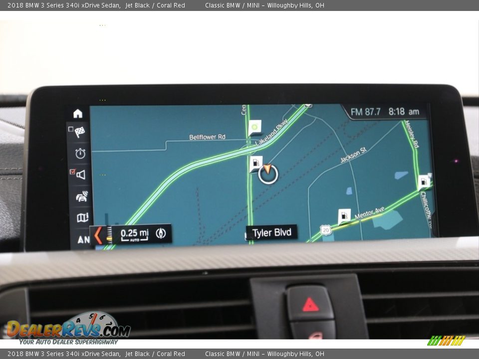 Navigation of 2018 BMW 3 Series 340i xDrive Sedan Photo #12