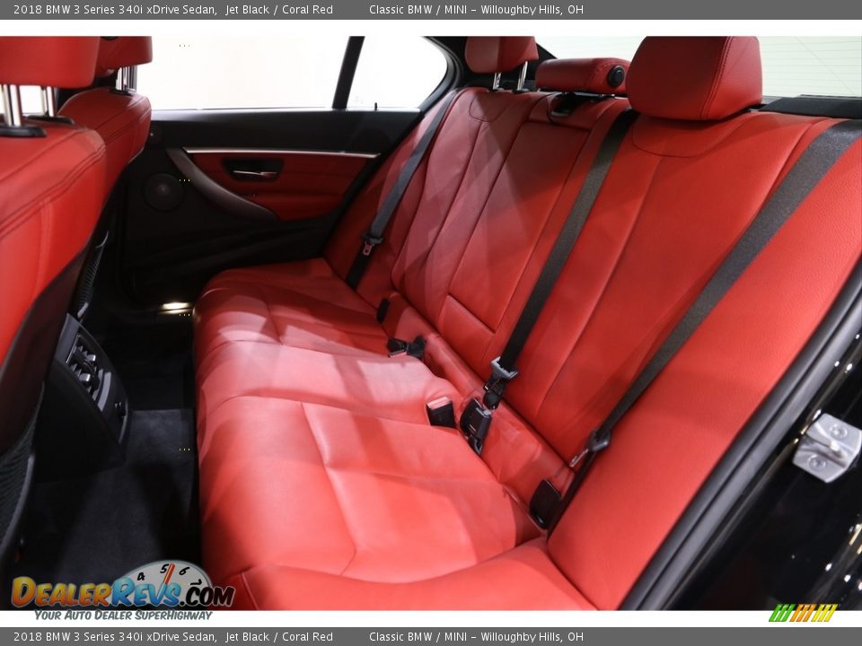 Rear Seat of 2018 BMW 3 Series 340i xDrive Sedan Photo #19