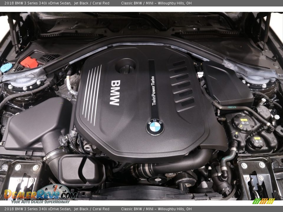 2018 BMW 3 Series 340i xDrive Sedan 3.0 Liter DI TwinPower Turbocharged DOHC 24-Valve VVT Inline 6 Cylinder Engine Photo #21