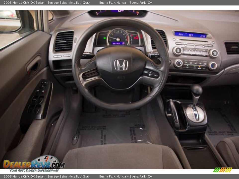 Dashboard of 2008 Honda Civic DX Sedan Photo #5