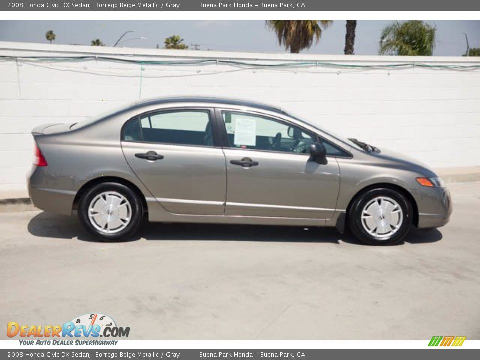 Borrego Beige Metallic 2008 Honda Civic DX Sedan Photo #18