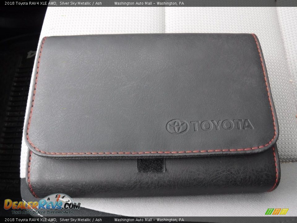 2018 Toyota RAV4 XLE AWD Silver Sky Metallic / Ash Photo #30