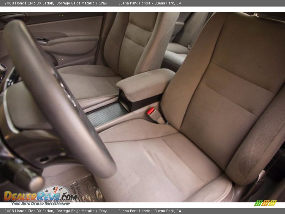 Front Seat of 2008 Honda Civic DX Sedan Photo #22