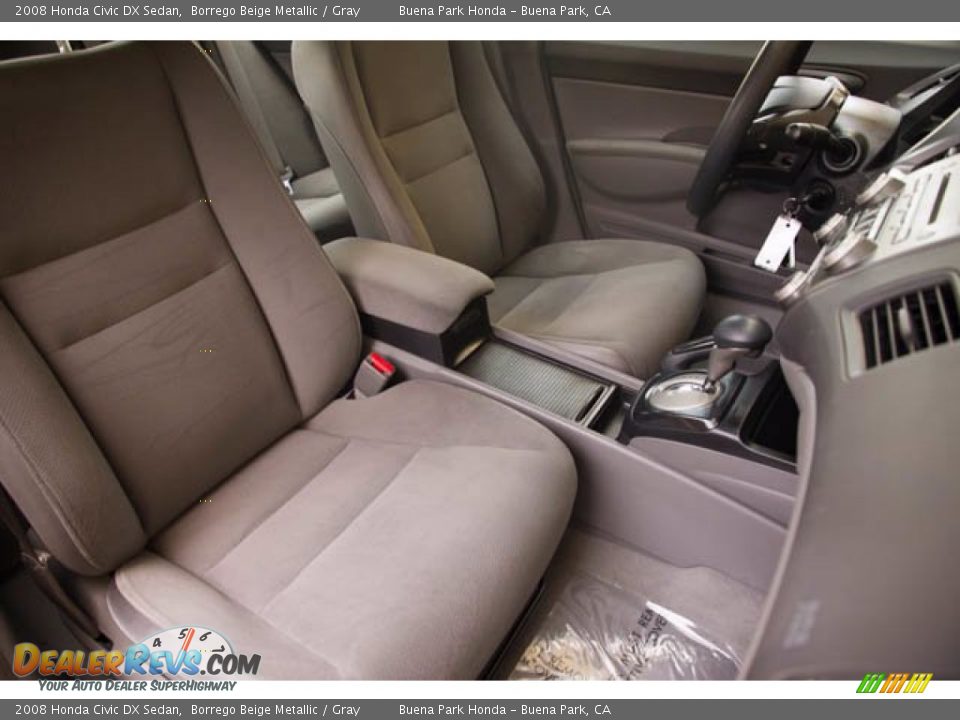 Front Seat of 2008 Honda Civic DX Sedan Photo #28
