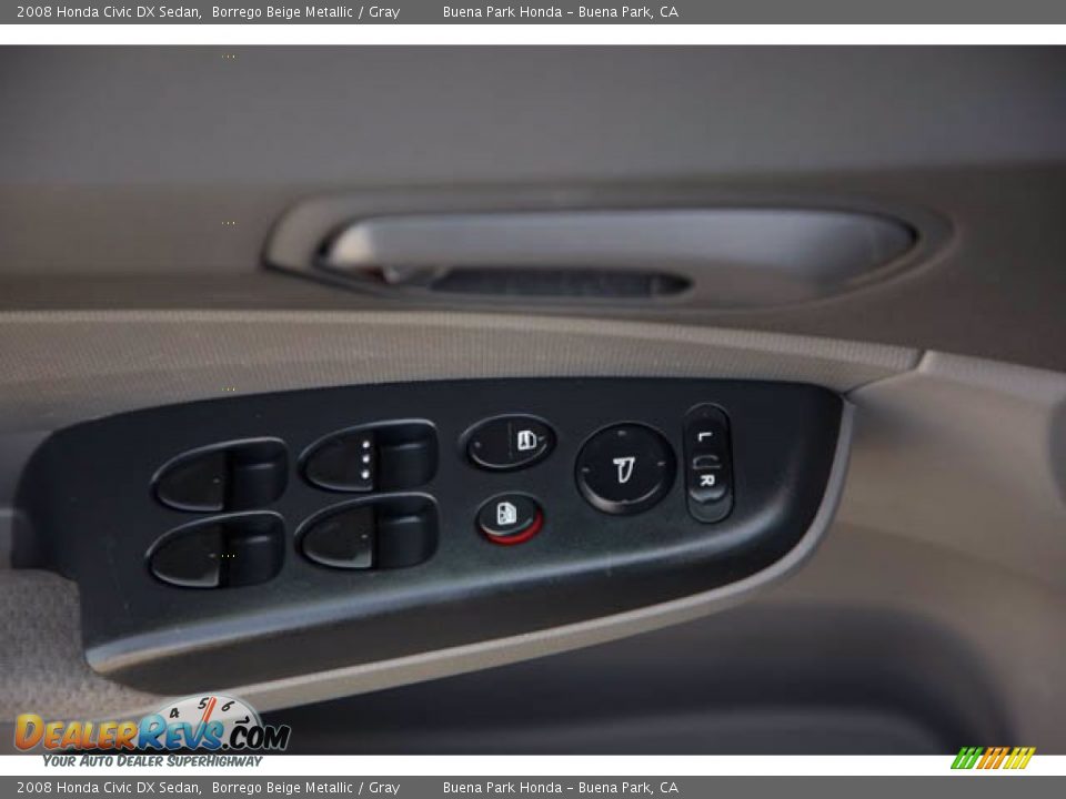Door Panel of 2008 Honda Civic DX Sedan Photo #31