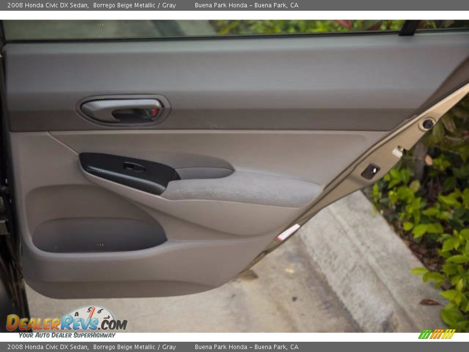 Door Panel of 2008 Honda Civic DX Sedan Photo #33