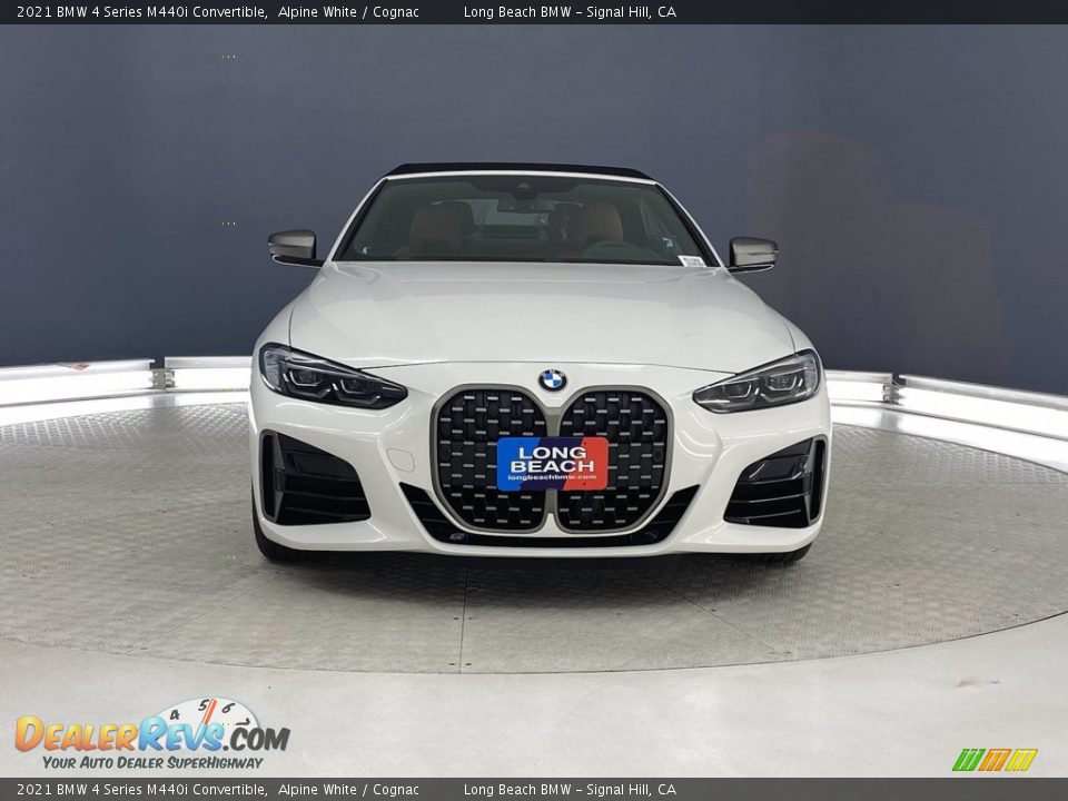 2021 BMW 4 Series M440i Convertible Alpine White / Cognac Photo #2