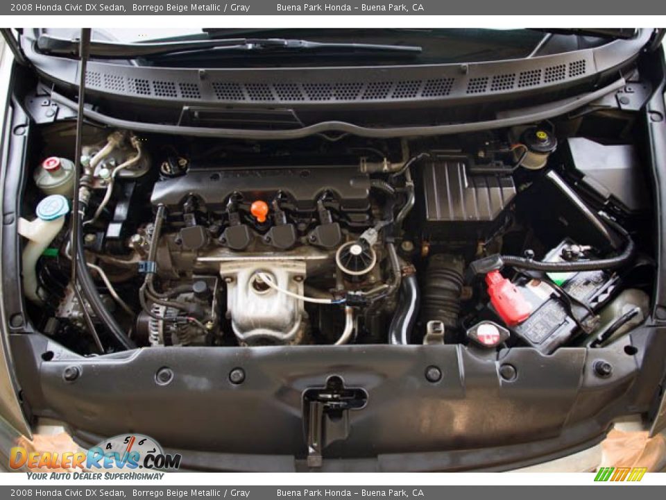2008 Honda Civic DX Sedan 1.8 Liter SOHC 16-Valve 4 Cylinder Engine Photo #35