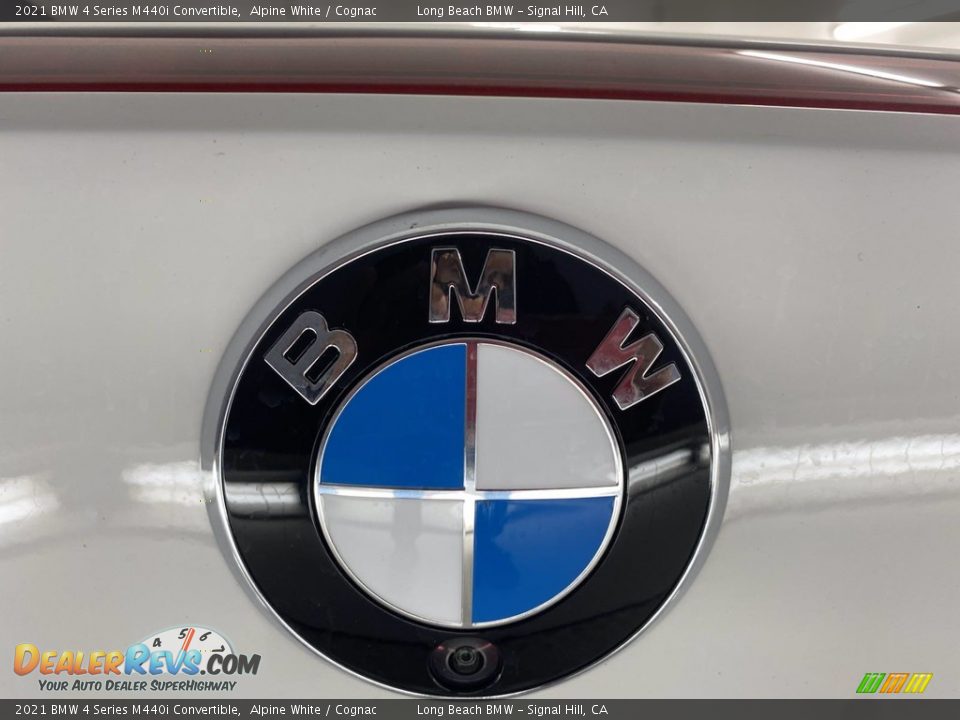 2021 BMW 4 Series M440i Convertible Alpine White / Cognac Photo #7