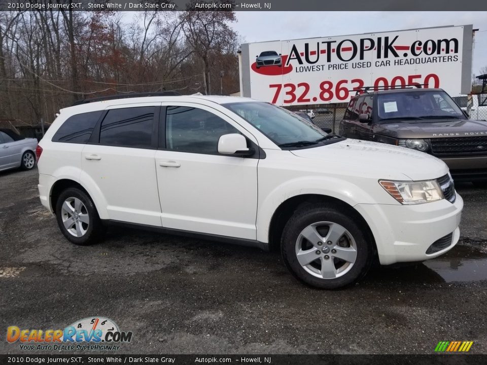 2010 Dodge Journey SXT Stone White / Dark Slate Gray Photo #1