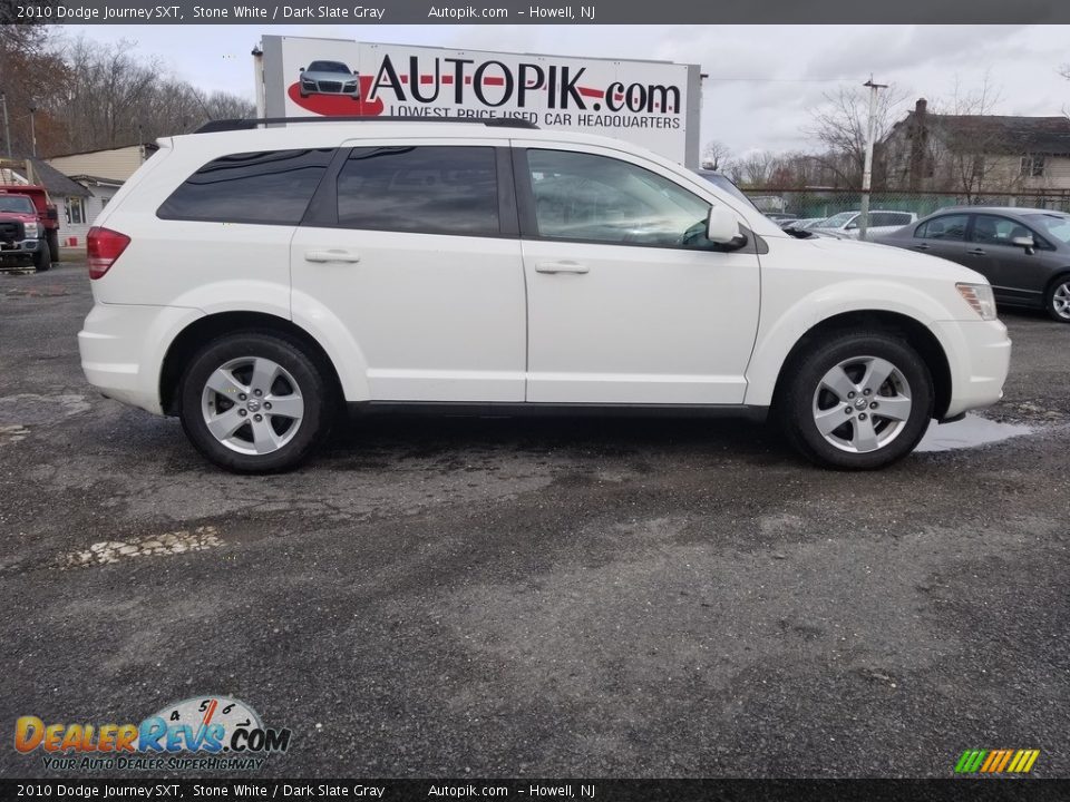 2010 Dodge Journey SXT Stone White / Dark Slate Gray Photo #2