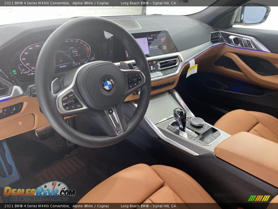 Dashboard of 2021 BMW 4 Series M440i Convertible Photo #12