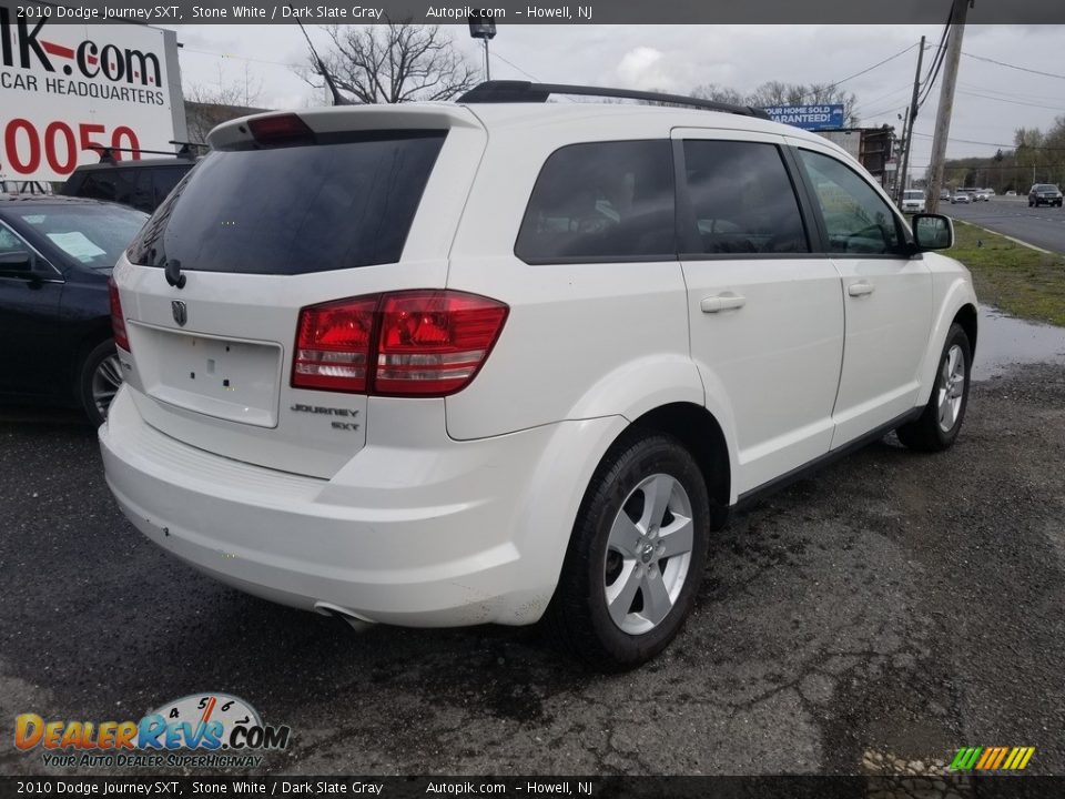 2010 Dodge Journey SXT Stone White / Dark Slate Gray Photo #3