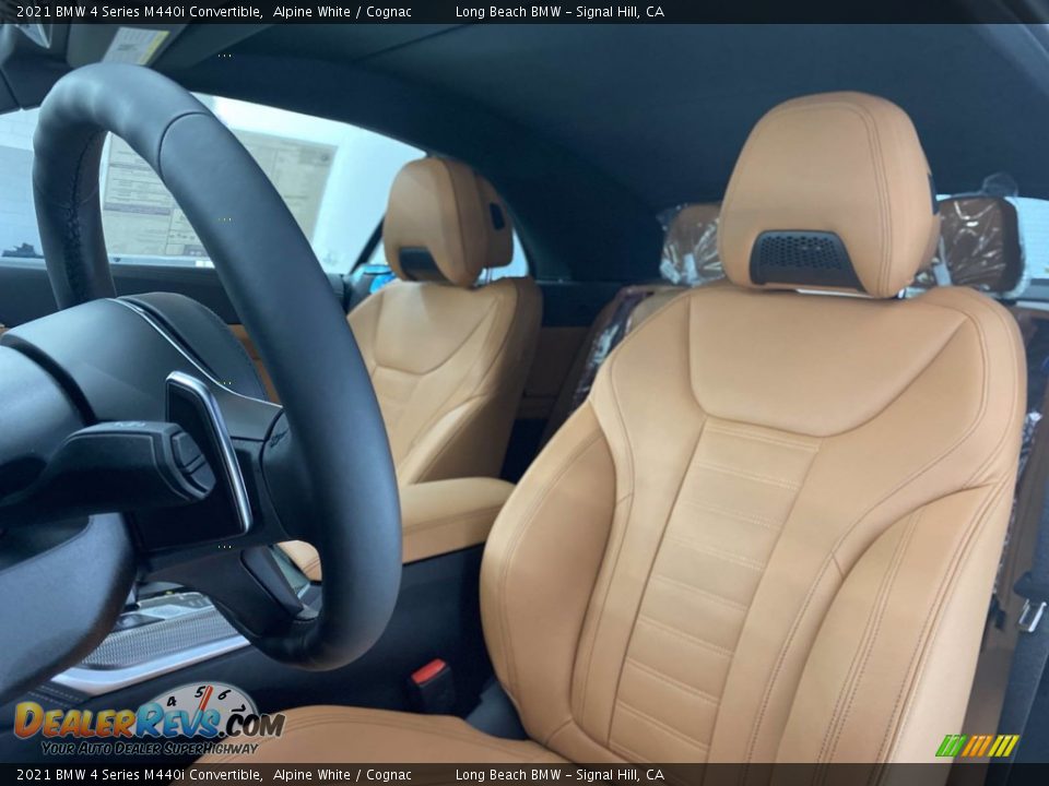 Front Seat of 2021 BMW 4 Series M440i Convertible Photo #13