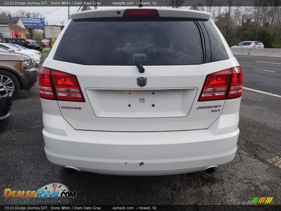 2010 Dodge Journey SXT Stone White / Dark Slate Gray Photo #4