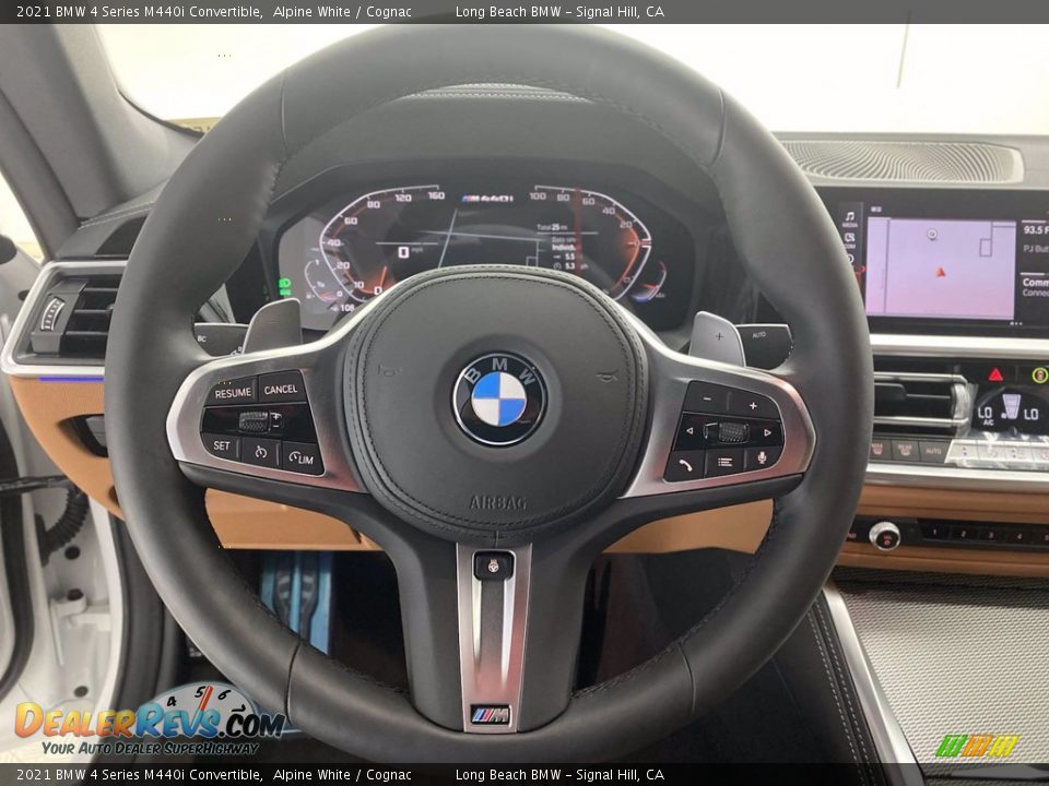 2021 BMW 4 Series M440i Convertible Steering Wheel Photo #14