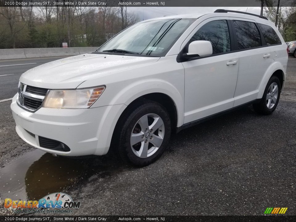 2010 Dodge Journey SXT Stone White / Dark Slate Gray Photo #6