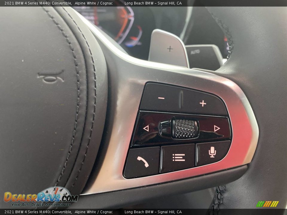 2021 BMW 4 Series M440i Convertible Steering Wheel Photo #16