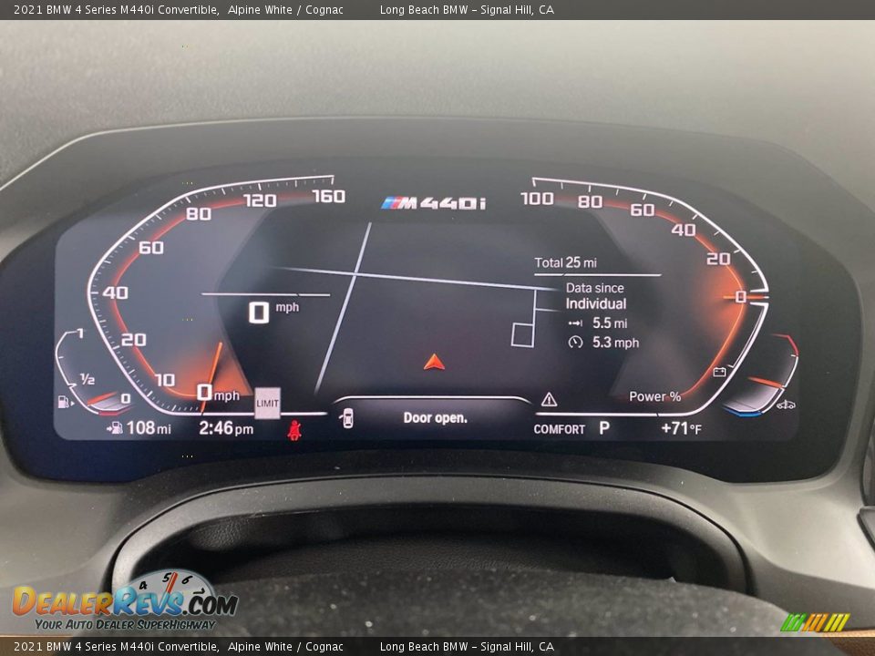 2021 BMW 4 Series M440i Convertible Gauges Photo #17