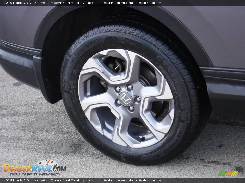 2018 Honda CR-V EX-L AWD Modern Steel Metallic / Black Photo #3