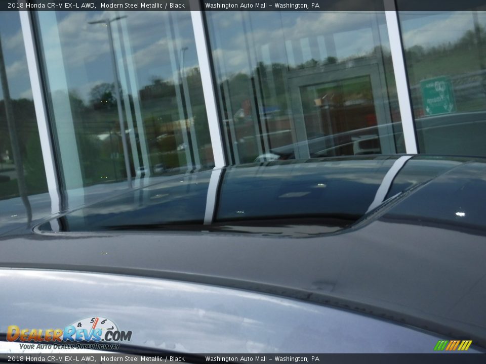 2018 Honda CR-V EX-L AWD Modern Steel Metallic / Black Photo #4