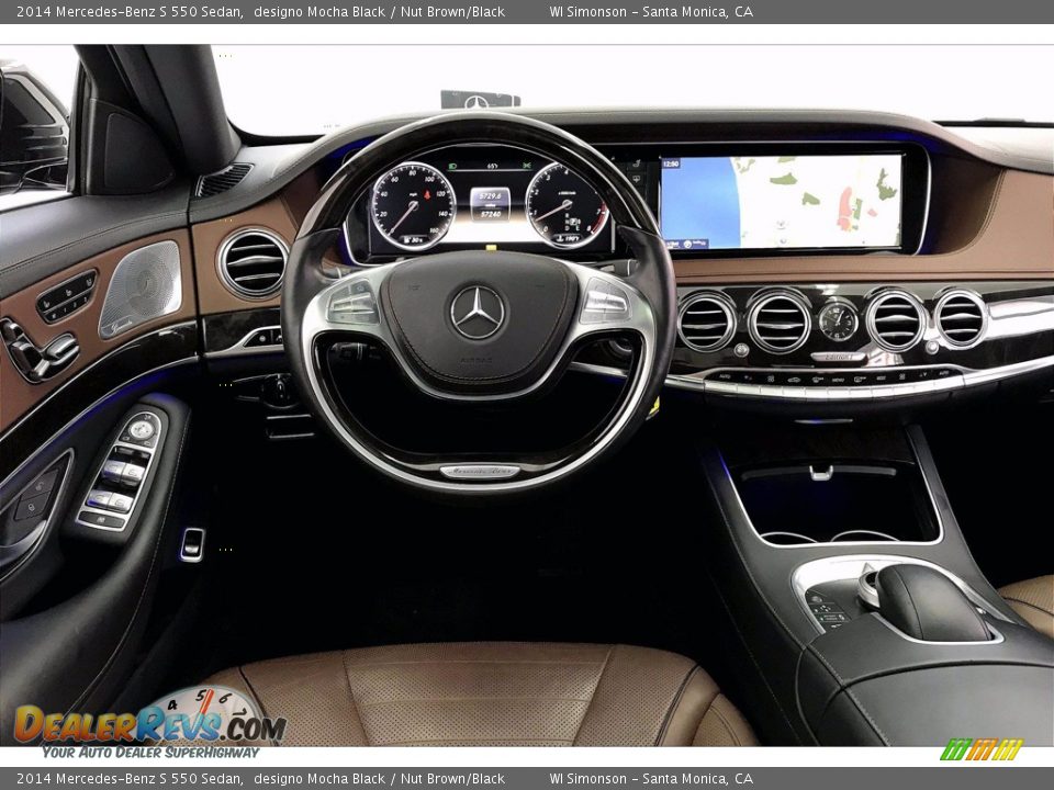 Dashboard of 2014 Mercedes-Benz S 550 Sedan Photo #4
