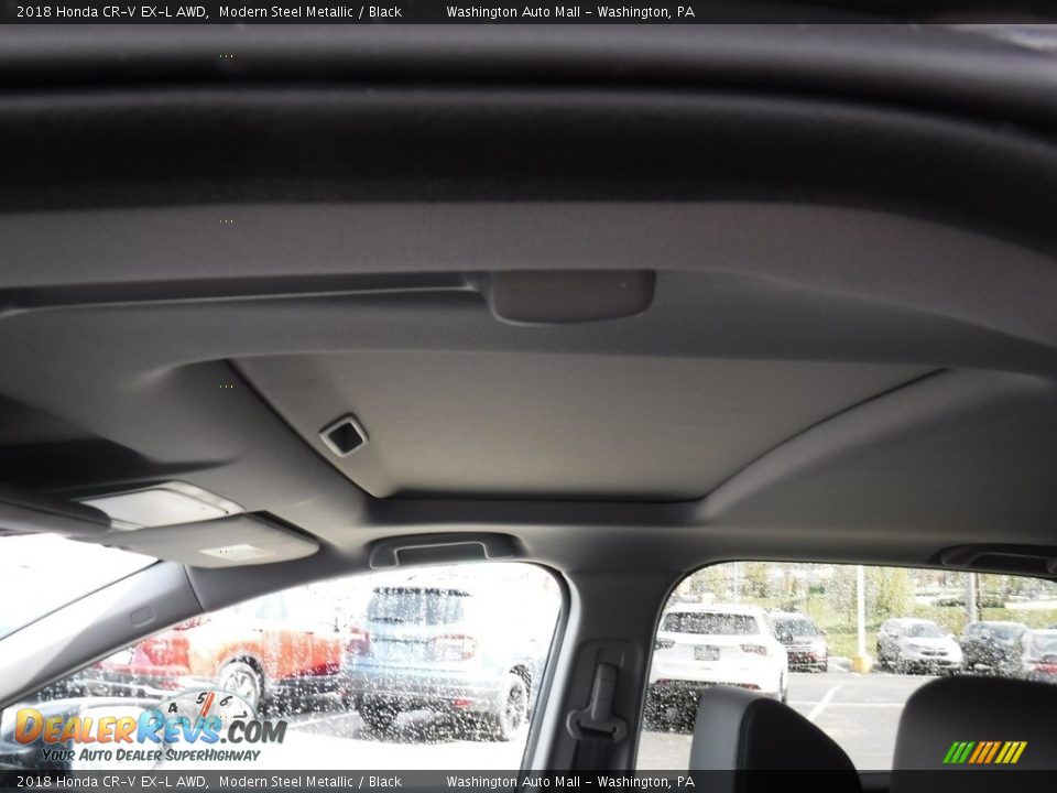 2018 Honda CR-V EX-L AWD Modern Steel Metallic / Black Photo #11