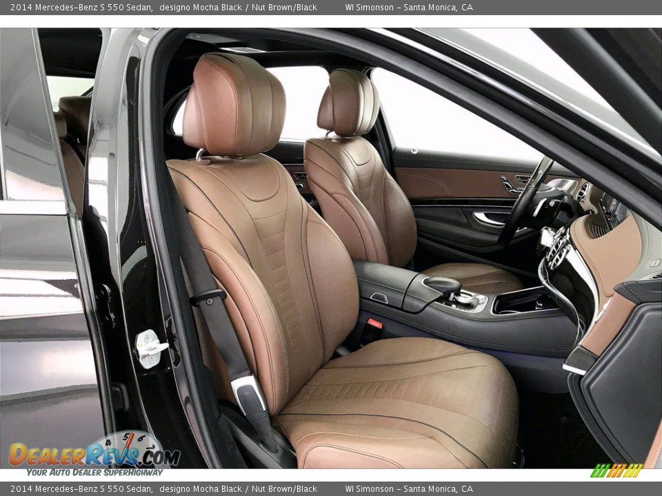Front Seat of 2014 Mercedes-Benz S 550 Sedan Photo #6