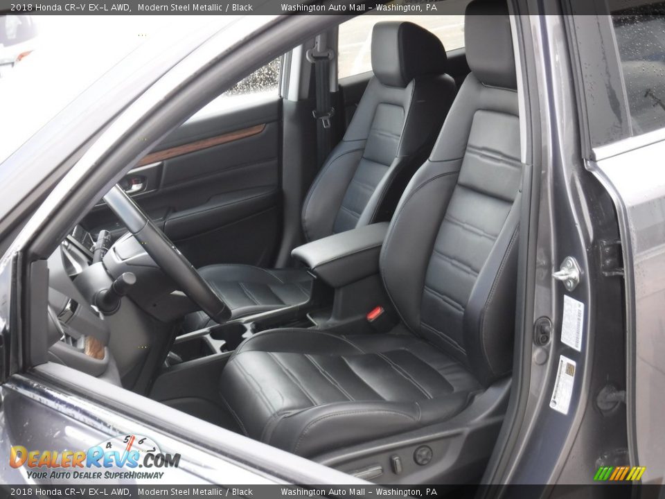 2018 Honda CR-V EX-L AWD Modern Steel Metallic / Black Photo #15