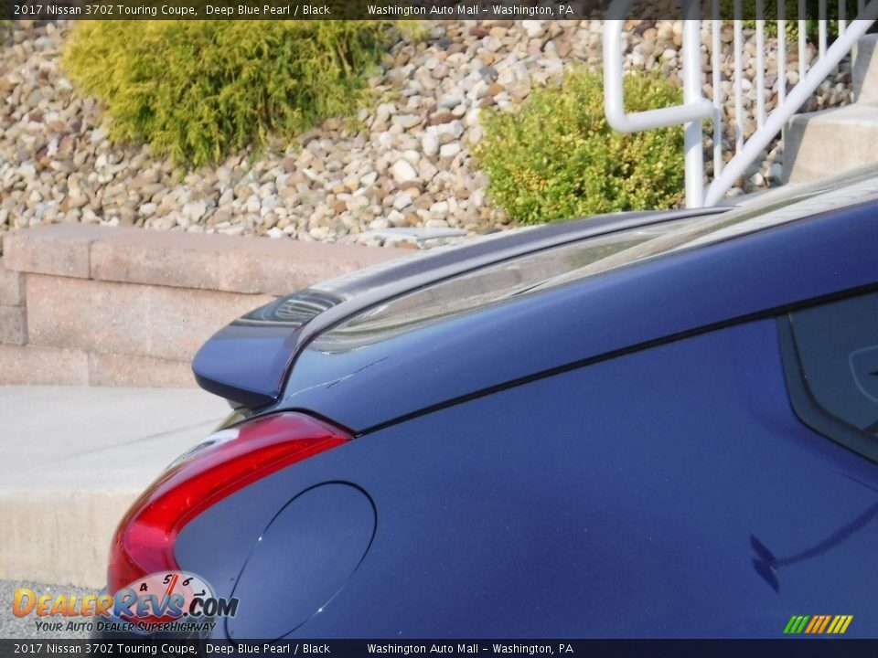 2017 Nissan 370Z Touring Coupe Deep Blue Pearl / Black Photo #11