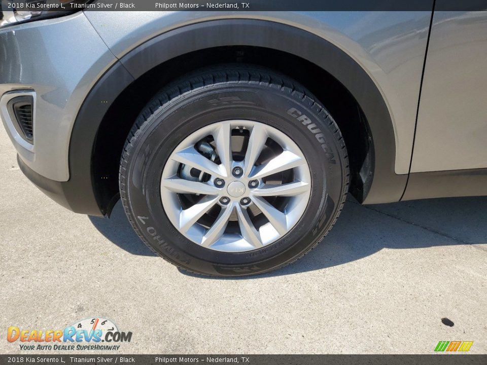 2018 Kia Sorento L Titanium Silver / Black Photo #9