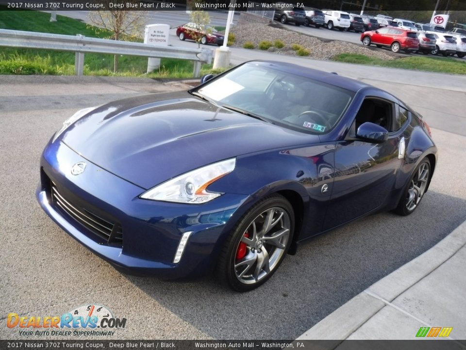 Deep Blue Pearl 2017 Nissan 370Z Touring Coupe Photo #14