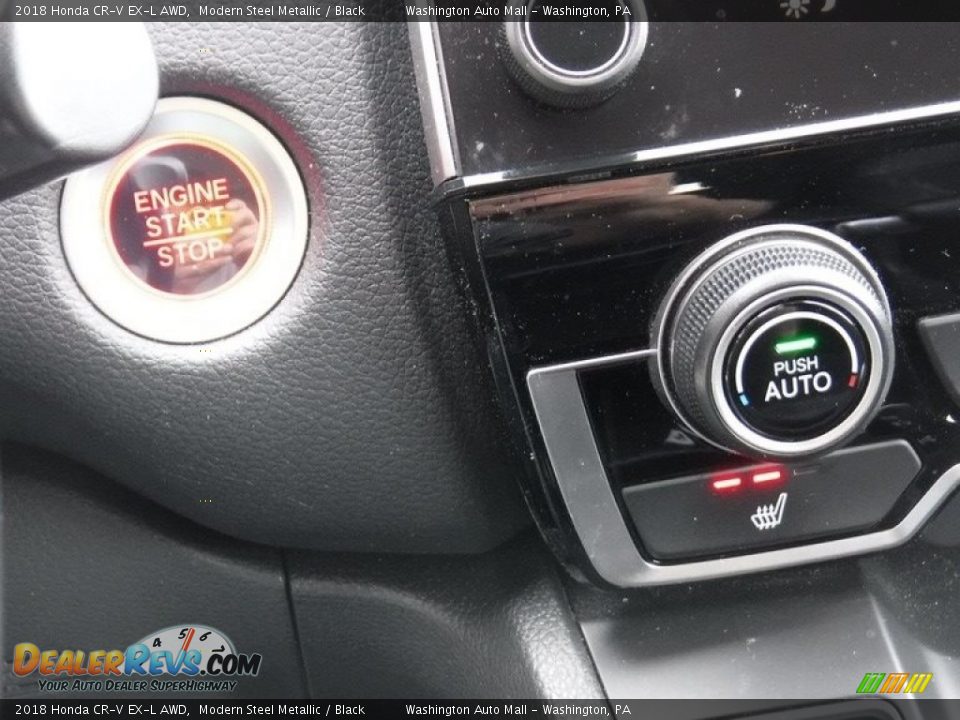 2018 Honda CR-V EX-L AWD Modern Steel Metallic / Black Photo #20
