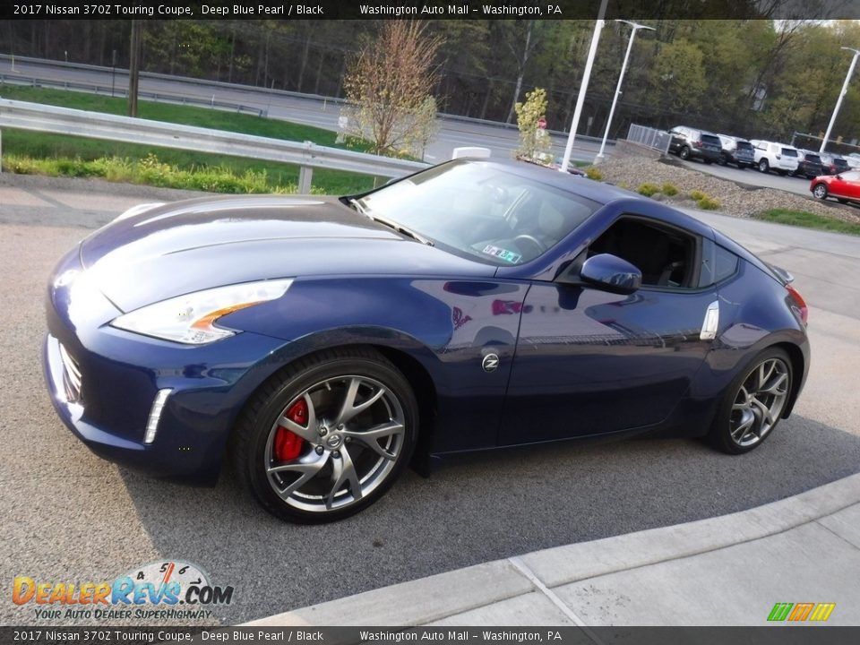 2017 Nissan 370Z Touring Coupe Deep Blue Pearl / Black Photo #15