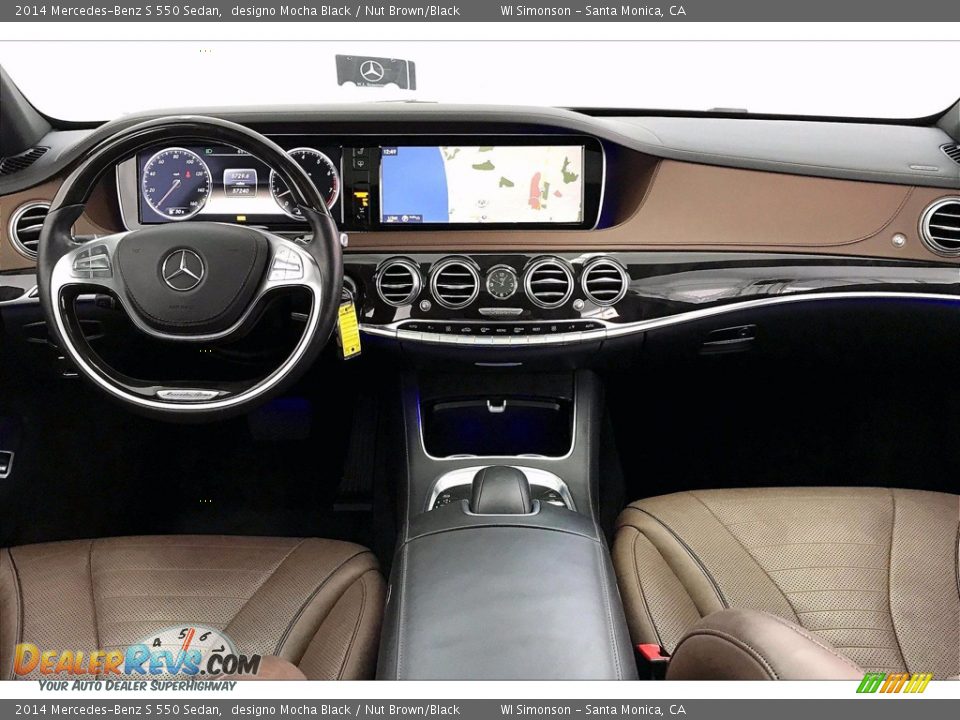 Dashboard of 2014 Mercedes-Benz S 550 Sedan Photo #15