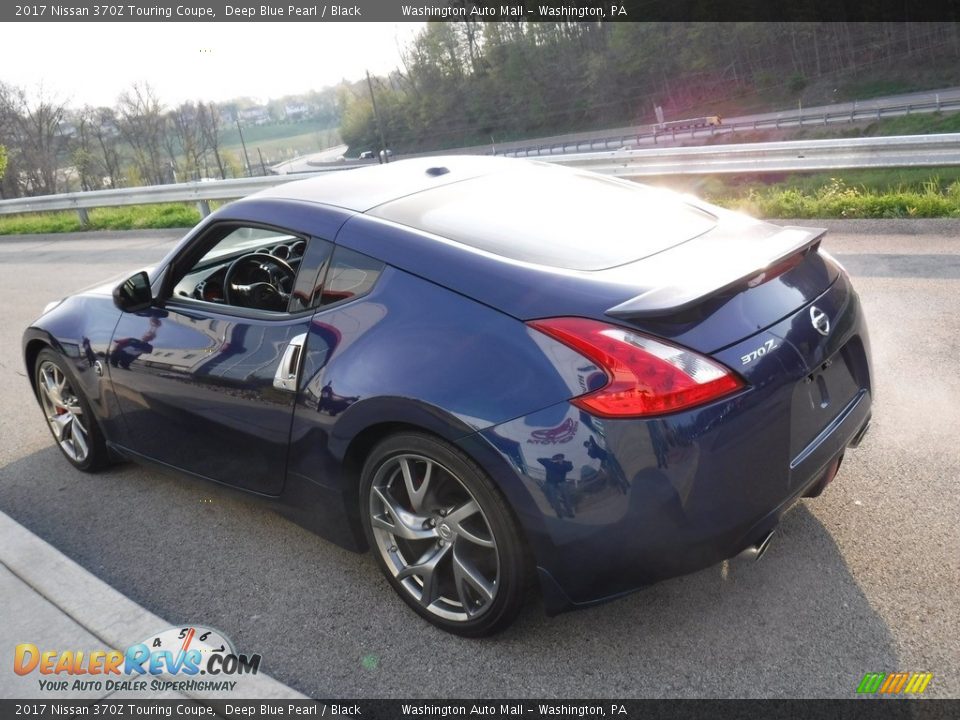 2017 Nissan 370Z Touring Coupe Deep Blue Pearl / Black Photo #16