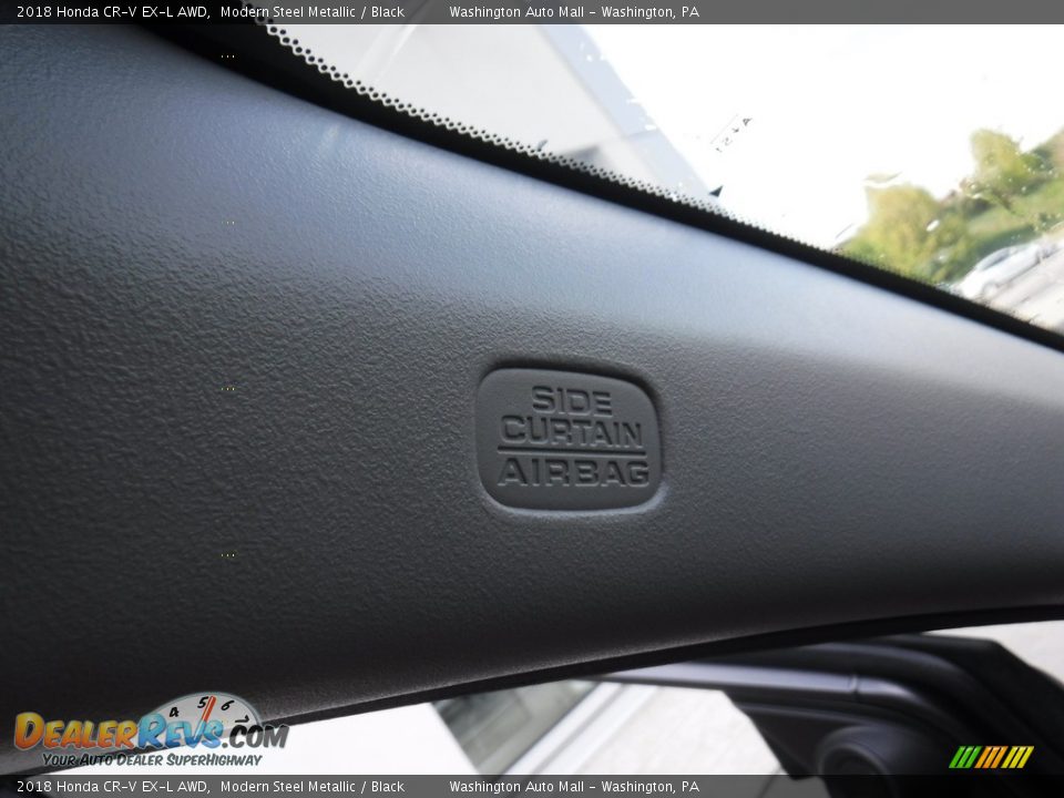 2018 Honda CR-V EX-L AWD Modern Steel Metallic / Black Photo #23