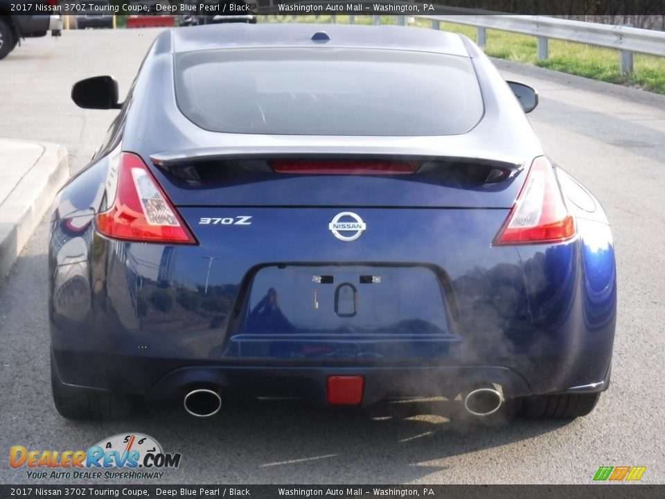2017 Nissan 370Z Touring Coupe Deep Blue Pearl / Black Photo #17