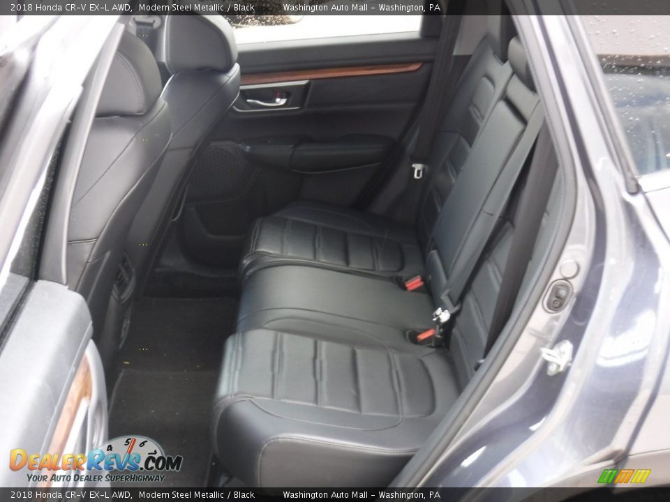 2018 Honda CR-V EX-L AWD Modern Steel Metallic / Black Photo #24