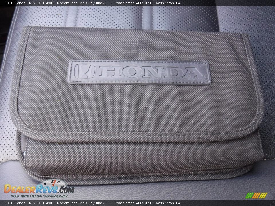 2018 Honda CR-V EX-L AWD Modern Steel Metallic / Black Photo #27