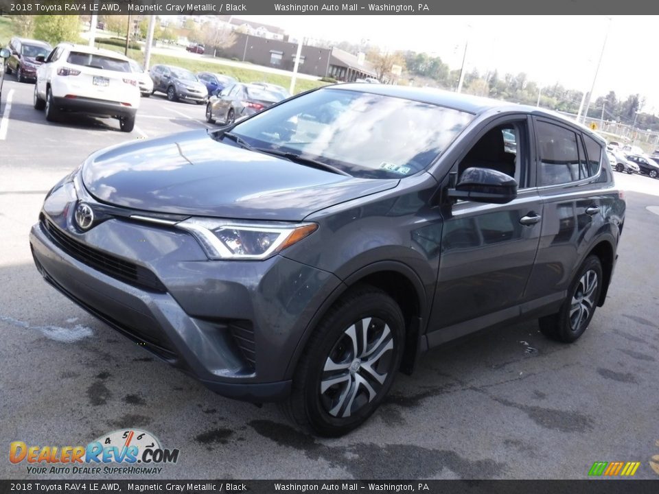 2018 Toyota RAV4 LE AWD Magnetic Gray Metallic / Black Photo #5