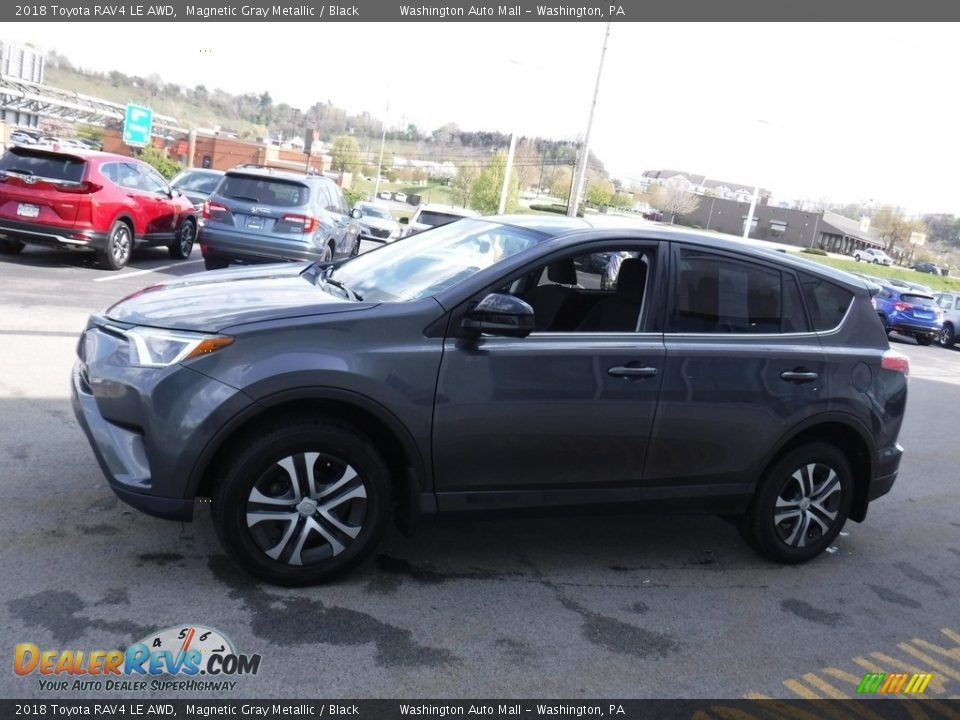 2018 Toyota RAV4 LE AWD Magnetic Gray Metallic / Black Photo #6